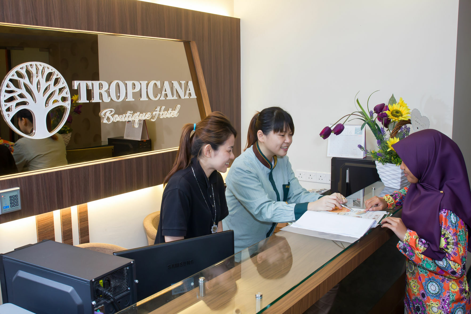 Tropicana Boutique Hotel Muar Exterior foto